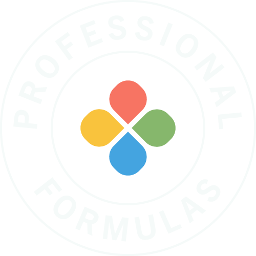 PROFESSIONAL FORMULAS