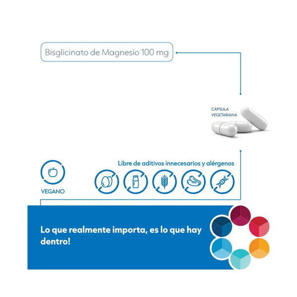 Glicinato de Magnesio 100 mg