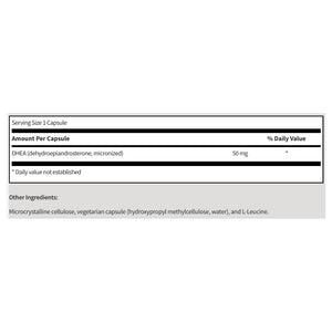 DHEA 50 mg  (micronizada)