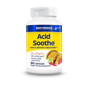 Acid Sooth  (zinc carnosina, raíz de malvavisco, gotu kola & enzimas digestivas)