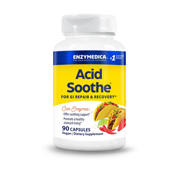 Acid Sooth  (zinc carnosina, raíz de malvavisco, gotu kola & enzimas digestivas)