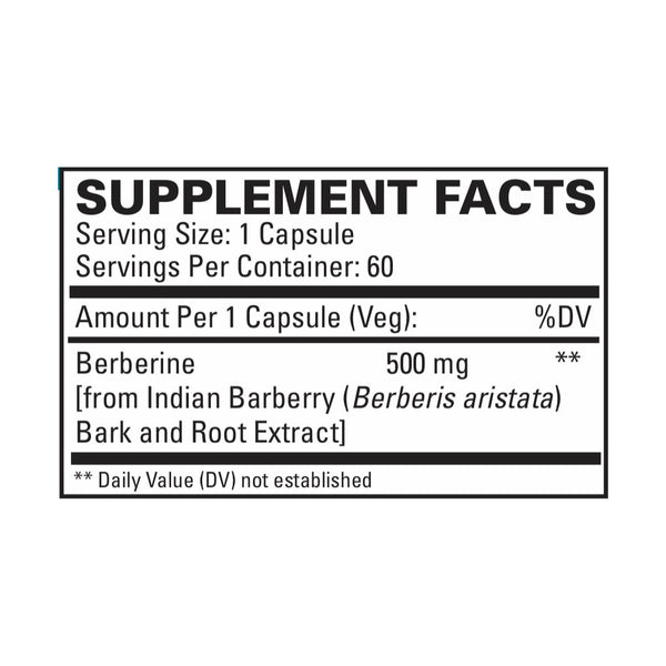 Berberine 500 mg - Metabolic Support