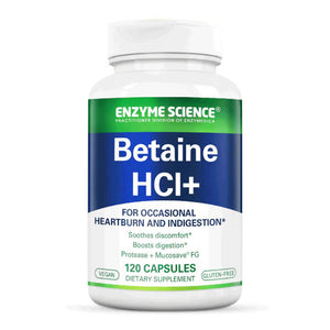 Betaine HCl  (Betaina de HCl, Proteasa & Mucosave)