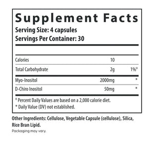 Myo Inositol / D - Chiro Inositol 2000 mg : 50 mg