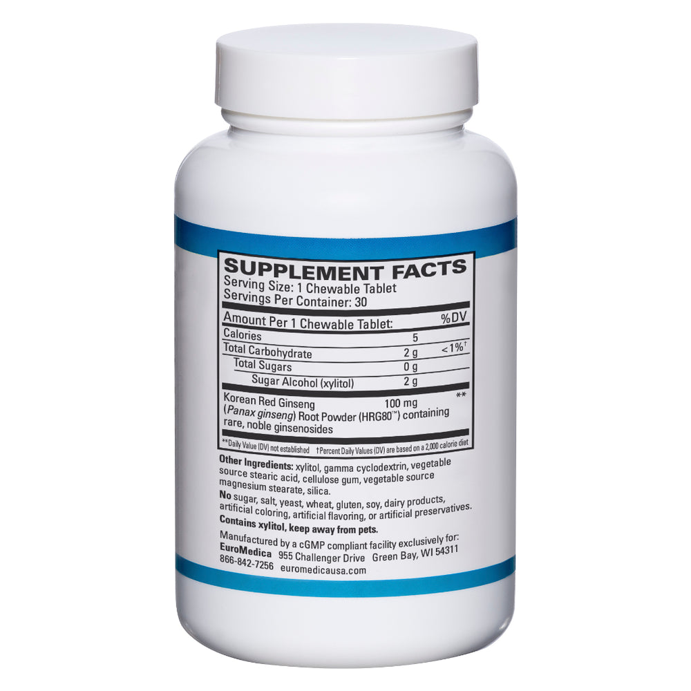 Red Ginseng Energy Chewable
