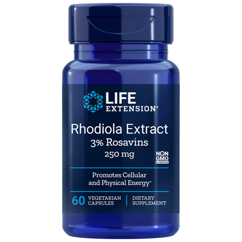 Rhodiola Extract 250 mg (3% rosavins)