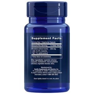Rhodiola Extract 250 mg (3% rosavins)