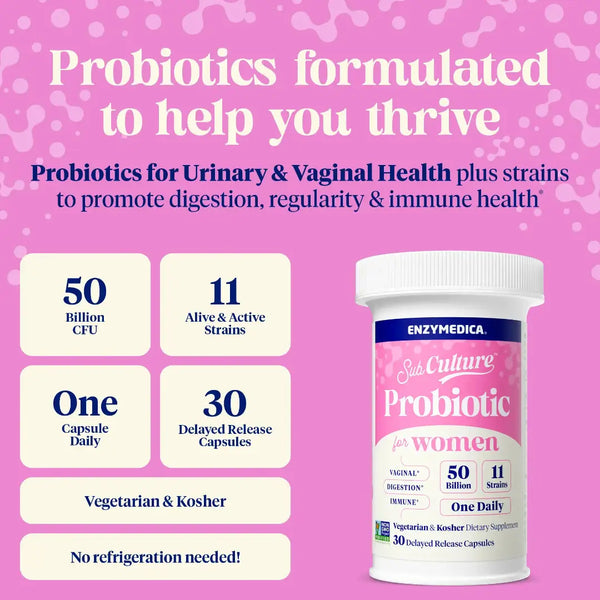 Subculture Probiotic for Woman