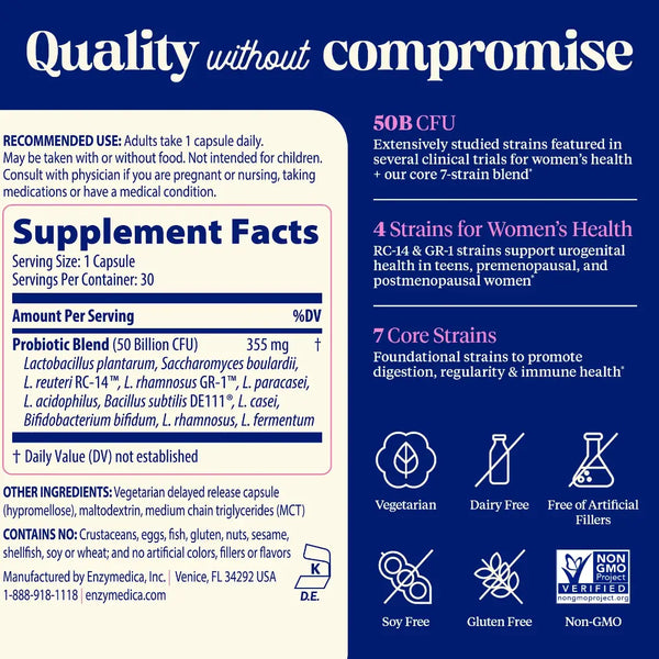 Subculture Probiotic for Woman