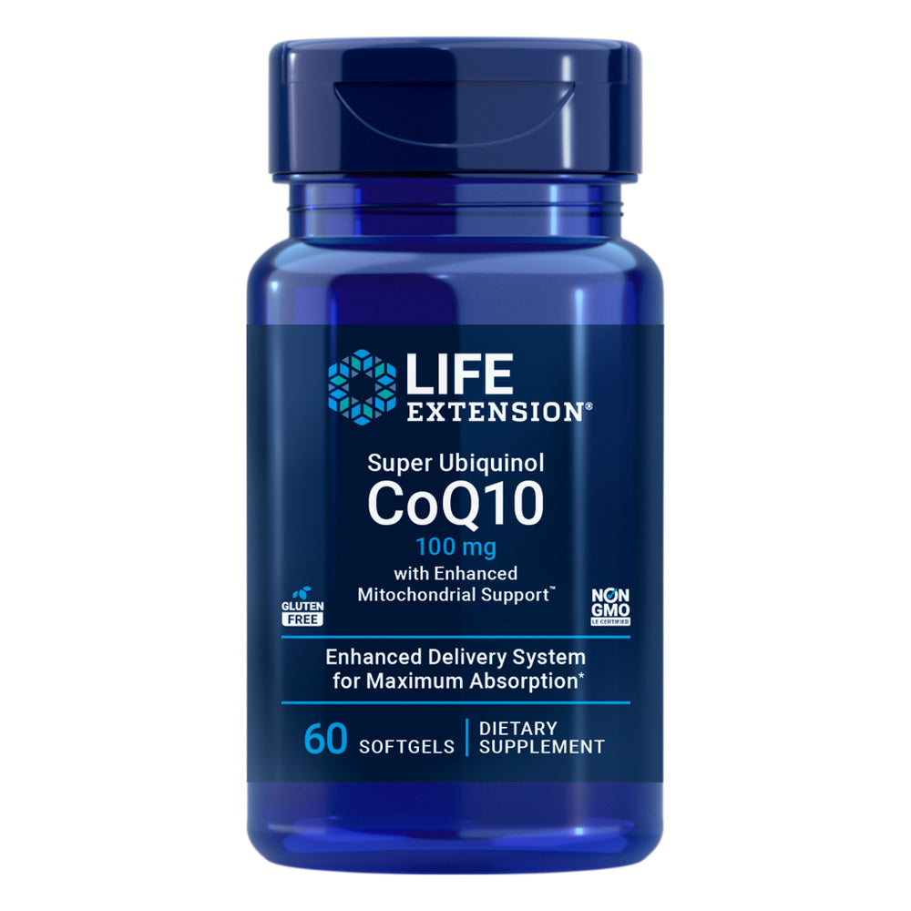 Super Ubiquinol CoQ10 with Enhanced Mitochondrial Support