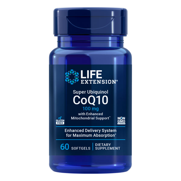 Super Ubiquinol CoQ10 with Enhanced Mitochondrial Support