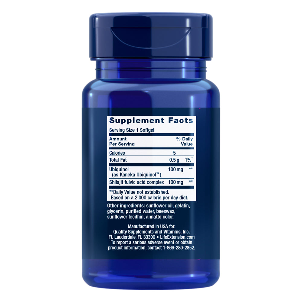 Super Ubiquinol CoQ10 with Enhanced Mitochondrial Support