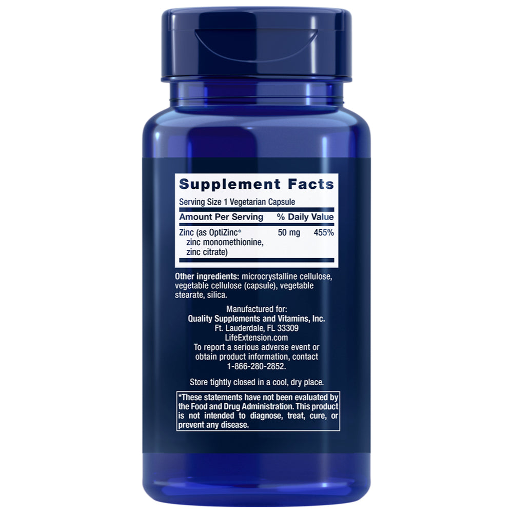 Zinc 50 mg (metionato de zinc)
