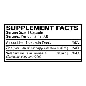 Zinc plus Selenium
